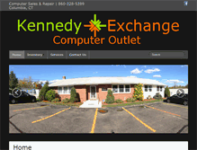 Tablet Screenshot of kennedyexchange.com
